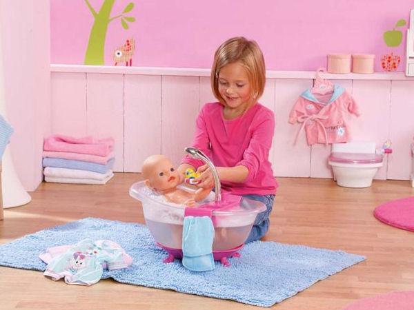 Baby Born ванна інтерактивна: відмінний аксесуар для ляльки-пупса і маса емоцій для вашої дитини