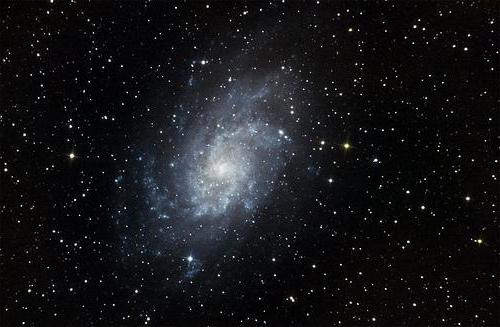 Сузір'я Трикутник і спіральна галактика M33