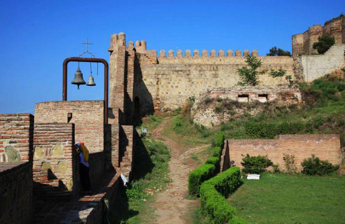 Фортеця Нарікала (Старий Тбілісі, Грузія): місця, опис