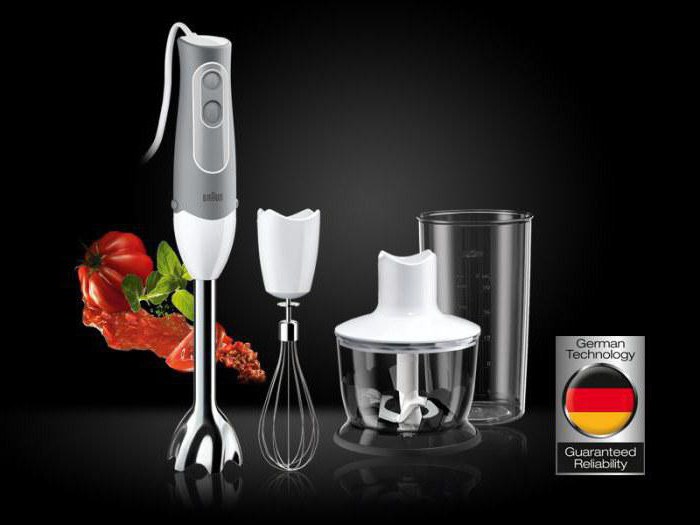 Блендер Braun MQ535 Sauce: опис, переваги і недоліки