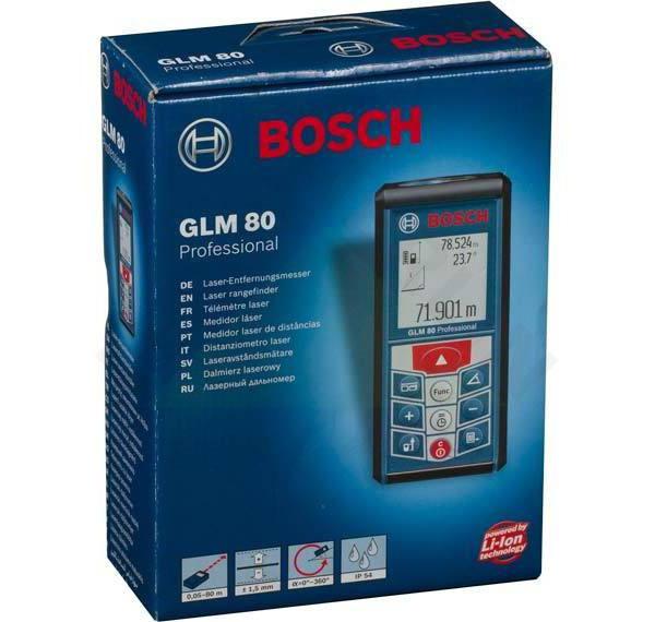 Лазерний далекомір Bosch GLM 80: технічні характеристики і відгуки